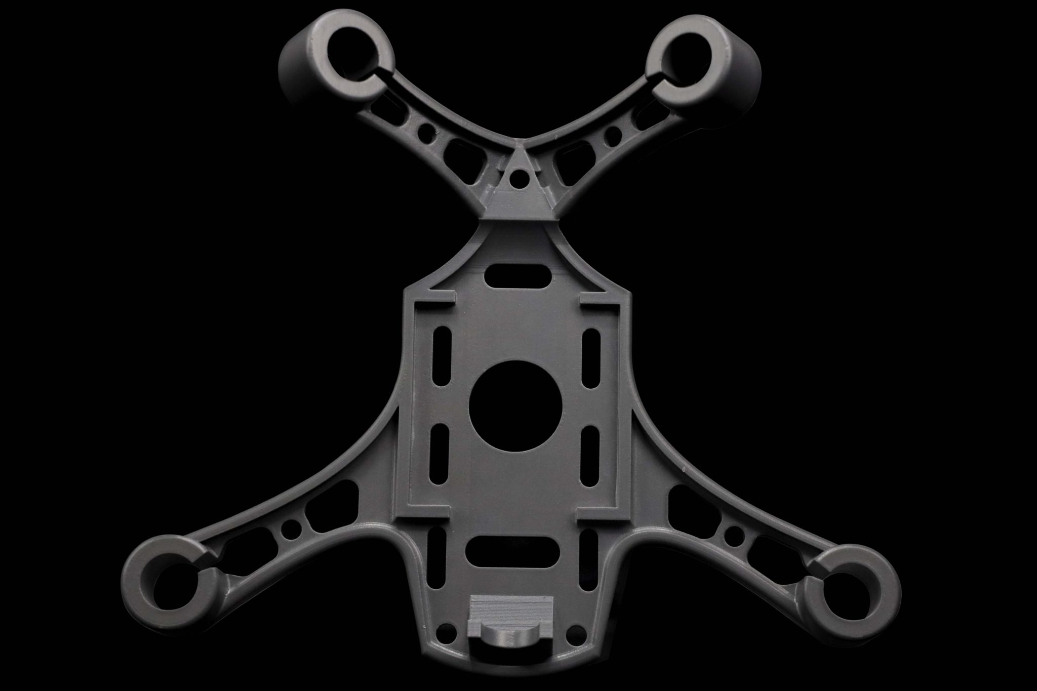 Functional drone part printed with DYNAMIDE® CF from LOOP PRO X