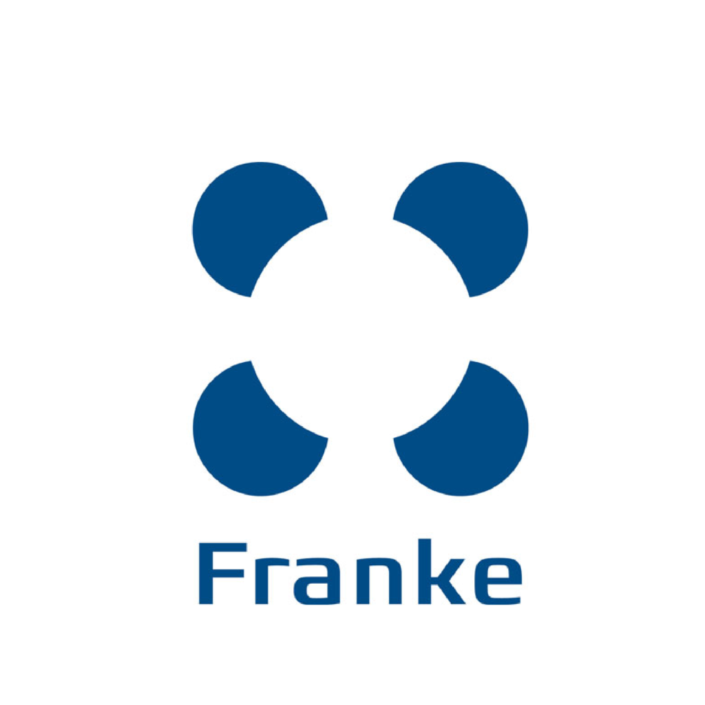 The logo of the Franke company, which is one of the LOOP 3D references